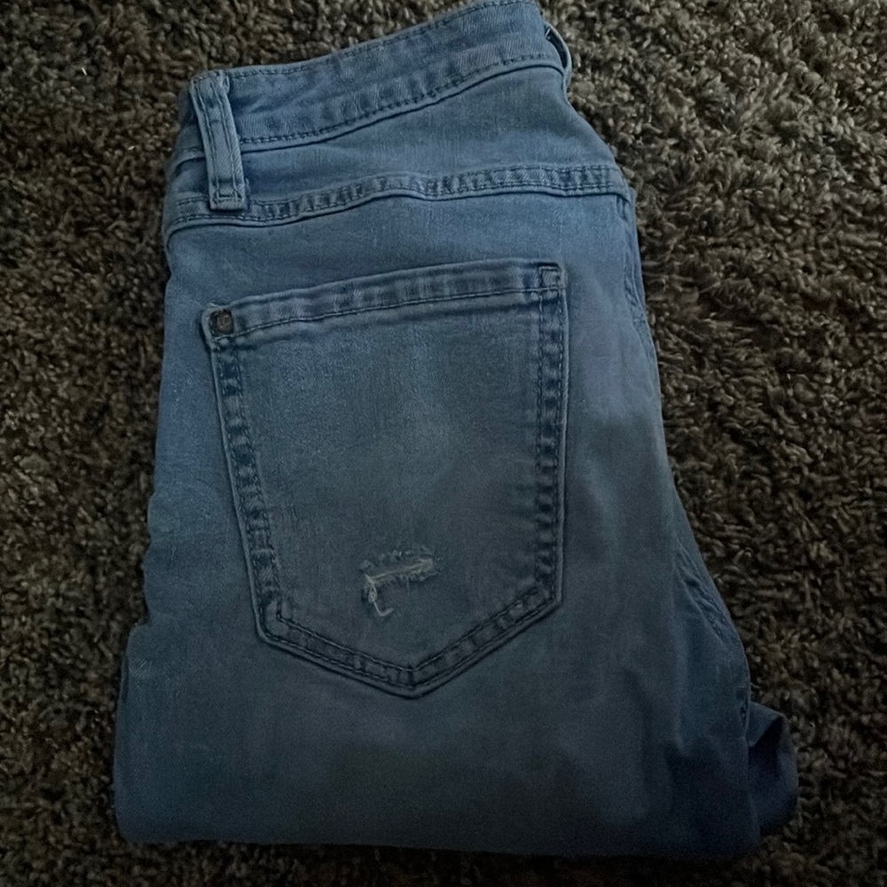 LC (Lauren Conrad) Cuffed Skinny Jeans
